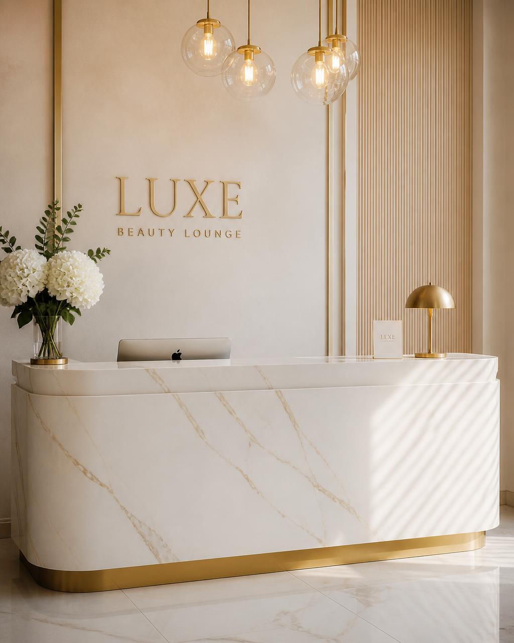 Beauty lounge reception